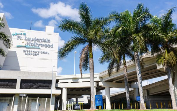 Exterior of the Fort Lauderdale International Airport