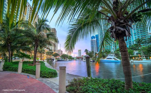 riverwalk in downtown fort lauderdale by captain kimo photography