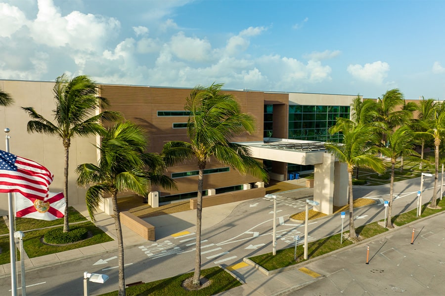 exterior image of the elliott museum in stuart florida