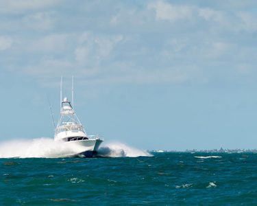 boating on the ocean near martin county on the treasure coast