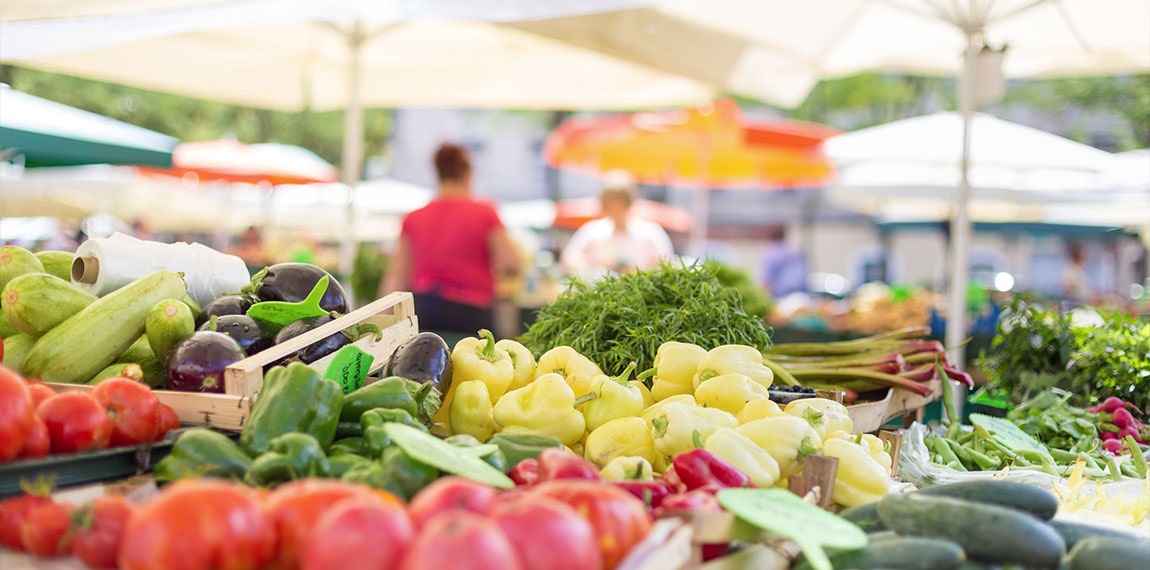 Fresh Produce at Downtown Sarasota Farmers Market