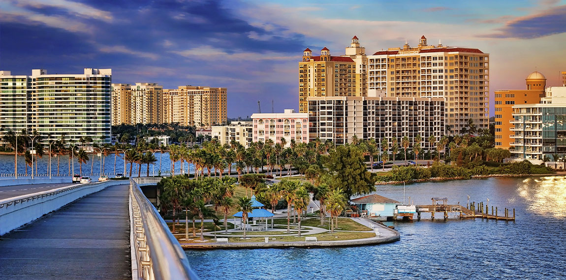 Downtown Sarasota Ringling Bridge