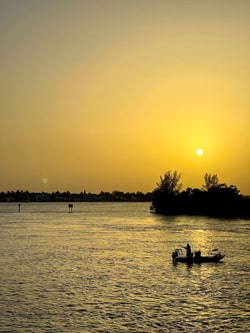 morning sunrise fishing on the Treasure Coast