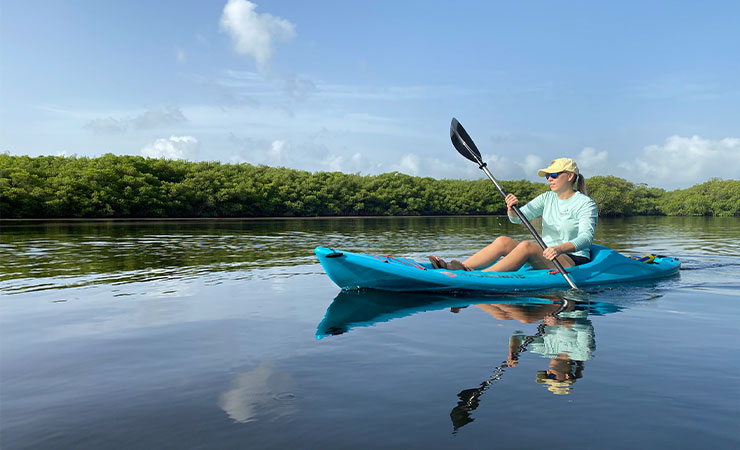 Nature Adventures events in Martin County - Woman Kayaking