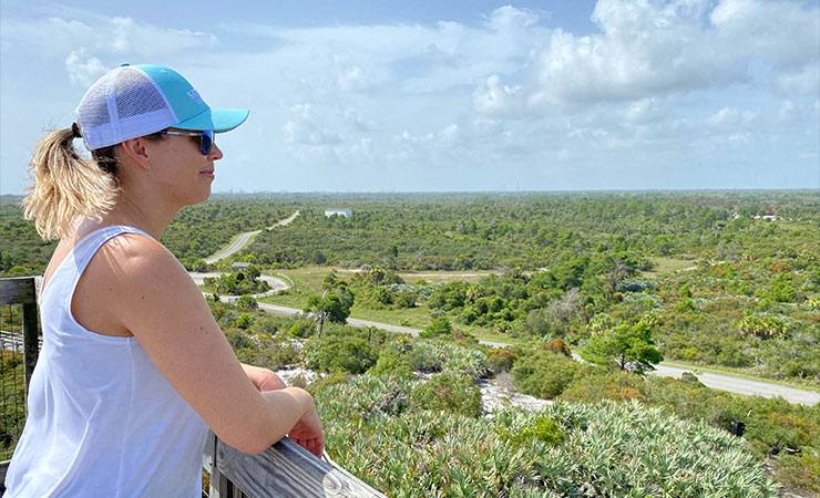 Jonathan Dickinson State Park overlooking