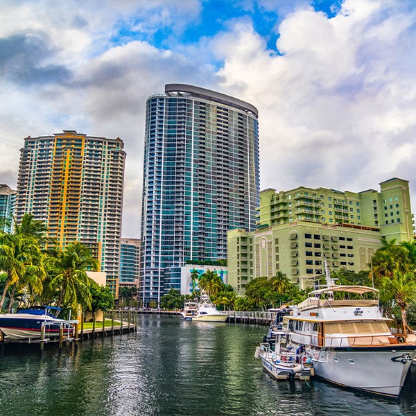 Fort Lauderdale Beach Riverwalk Marina