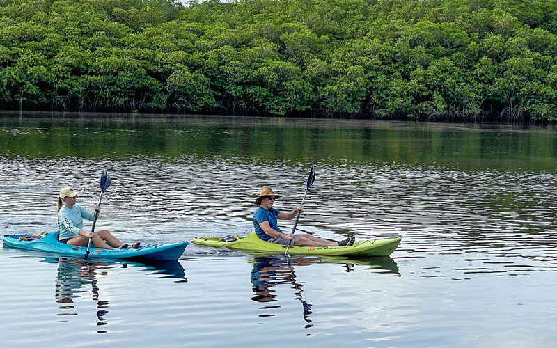 Couple Kayaking In Martin County