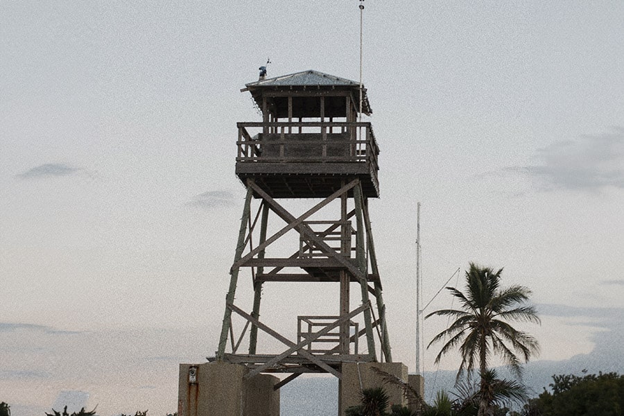 tower at the House of Refuge