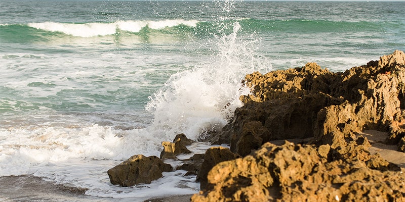 beach shoreline