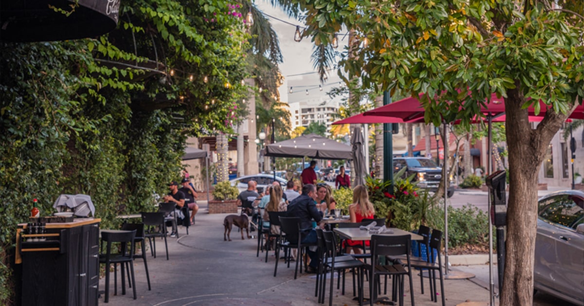 Downtown Sarasota Streetscape