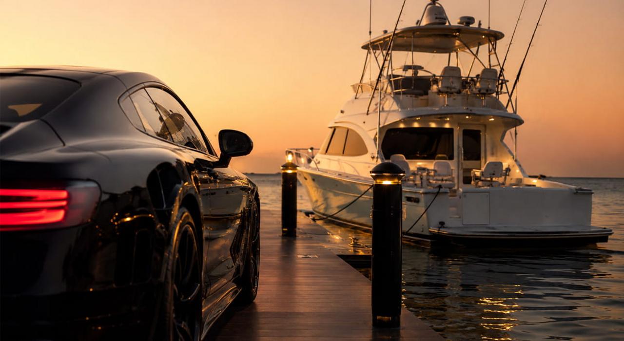 Cars, Yachts and Waterfront Living Meet at The Ritz-Carlton Residences, Sarasota Bay