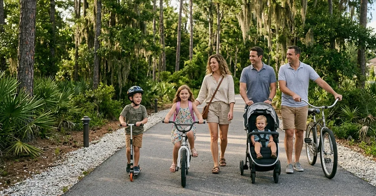 Tributary Walking Paths Family