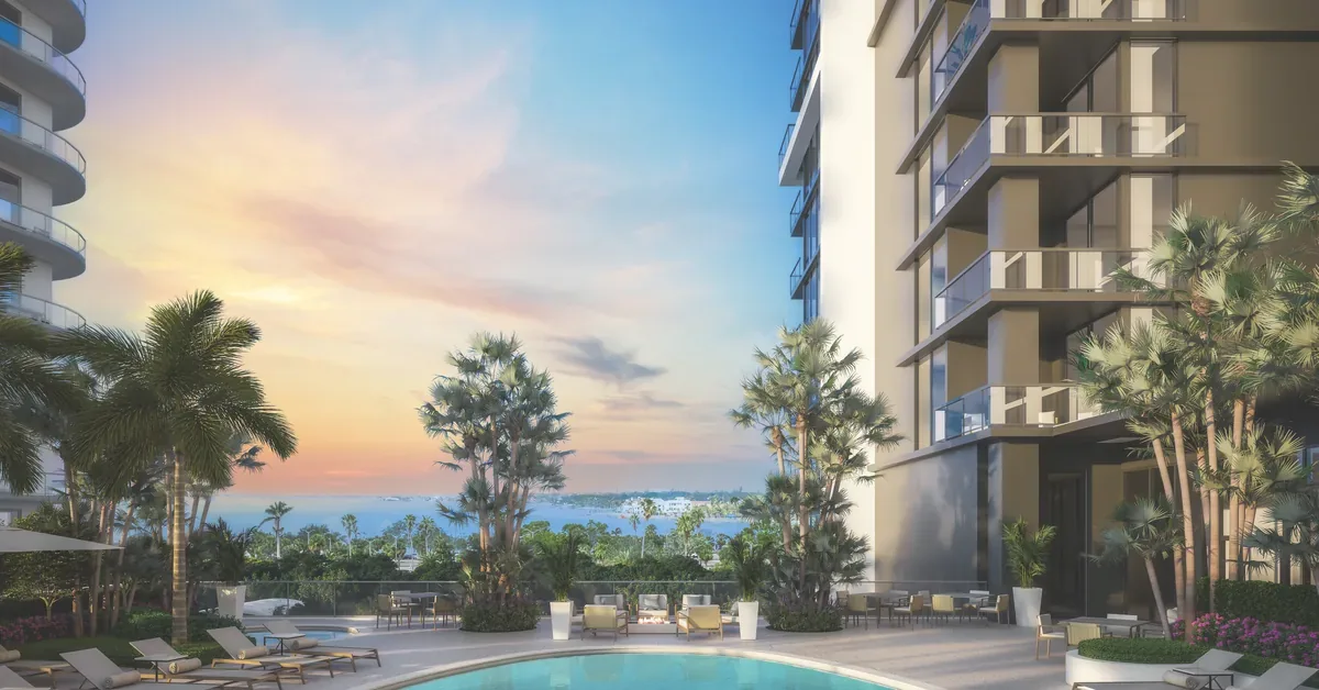 1000 Bota Outdoor Pool Deck Rendering