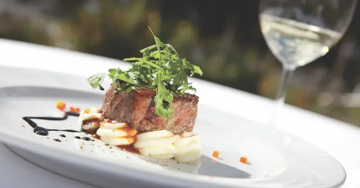 Ritz Carlton Residences Sarasota Bay Steak Dinner