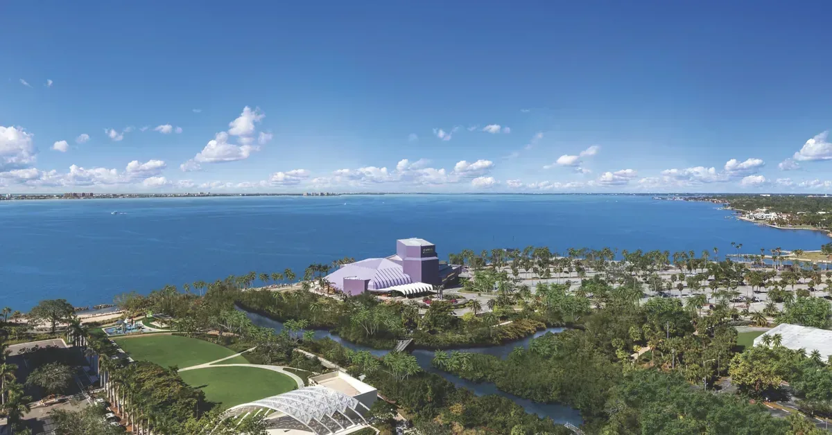The Bay Sarasota Waterfront Park Aerial