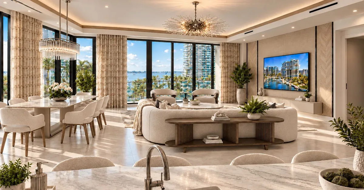 Coastal Modern Luxury Interior